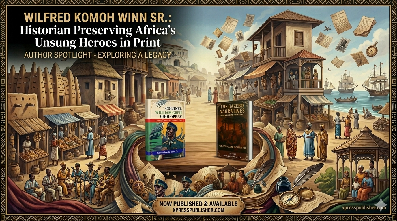 Wilfred Komoh Winn Sr – The Liberian Historian Preserving Africa’s Unsung Heroes in Print