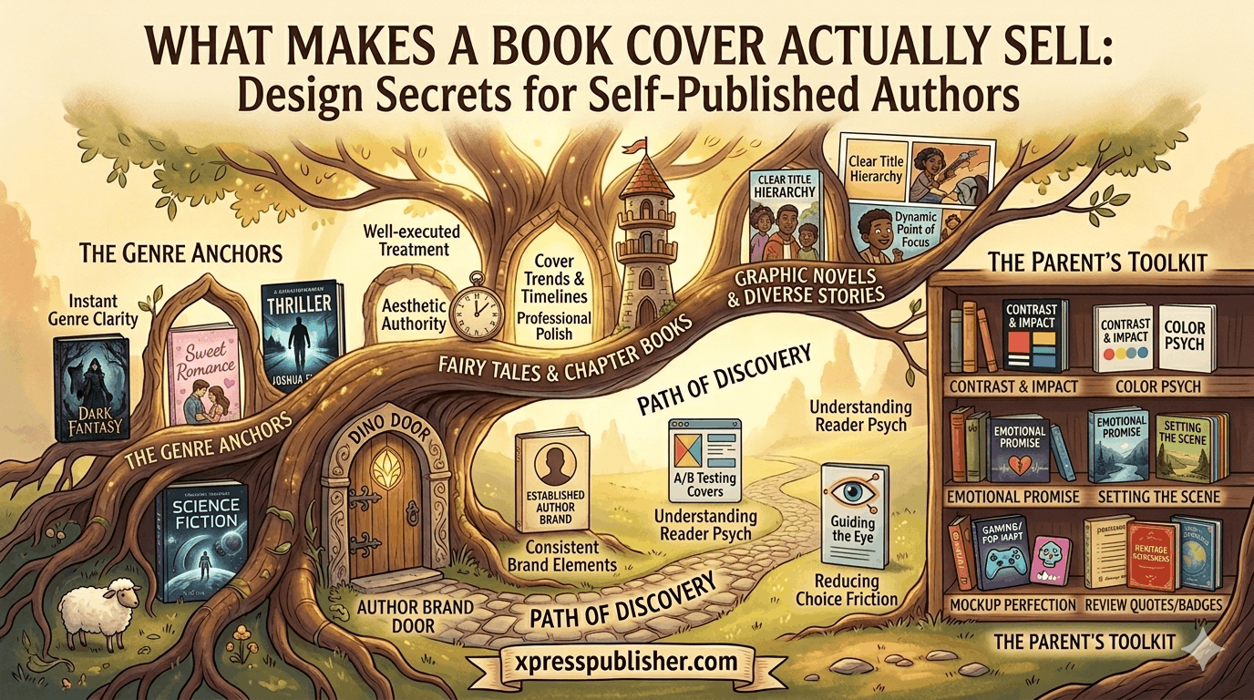 Book Cover Design for Self-Published Authors: What Makes a Cover Actually Sell
